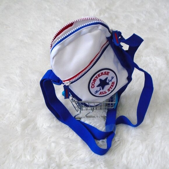 Converse Crossbody Bag All Star Chuck Taylor White Unisex - Picture 1 of 10